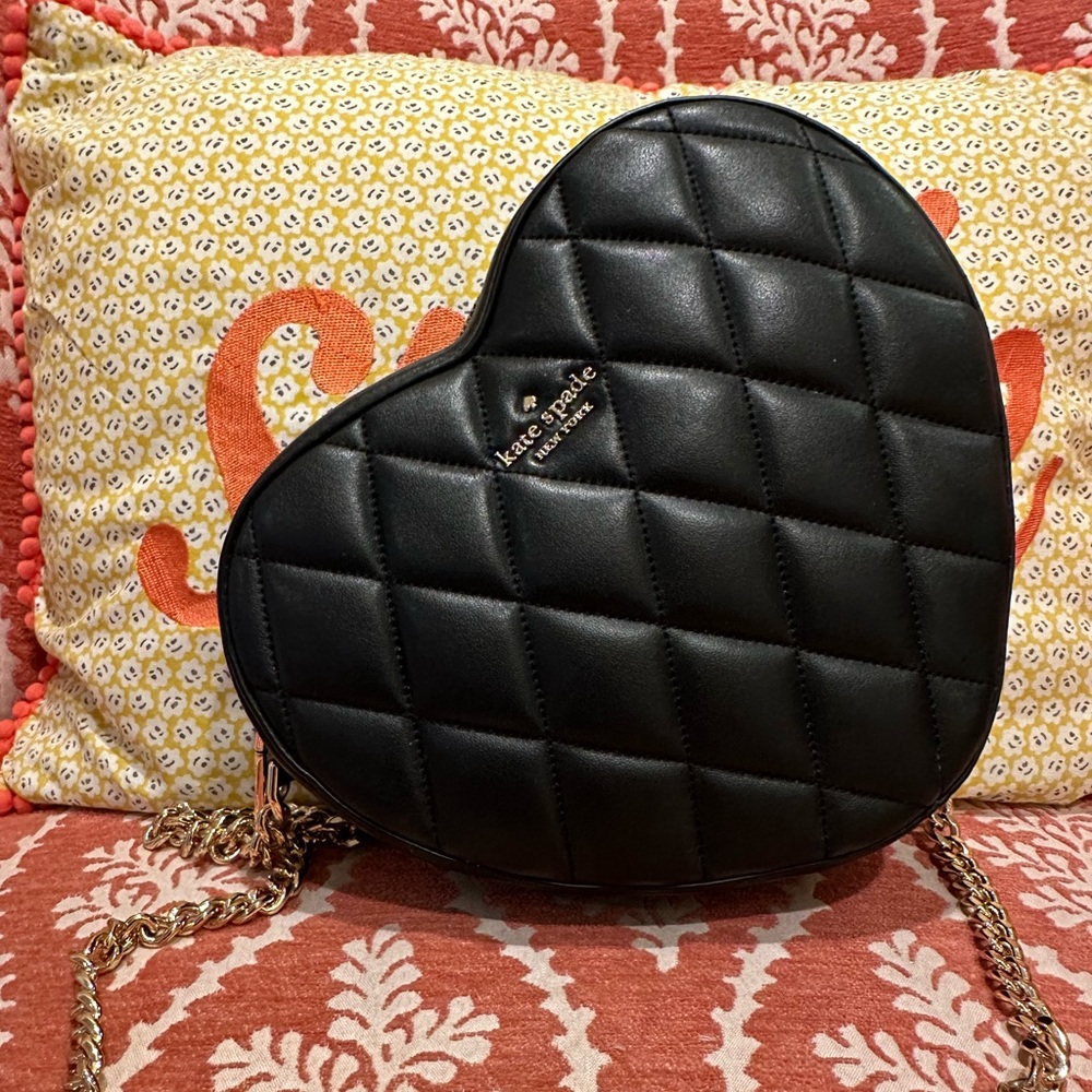 Kate Spade Love Shack Quilted Heart Crossbody Bag